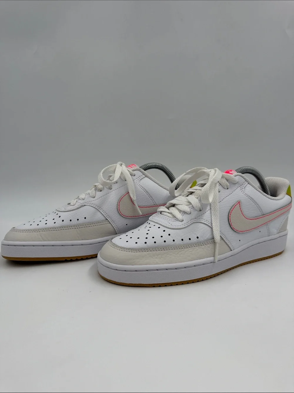 Nike Court Vision Low 'White Pink' (Style Code: FJ4569-100) Women's Size 8.0